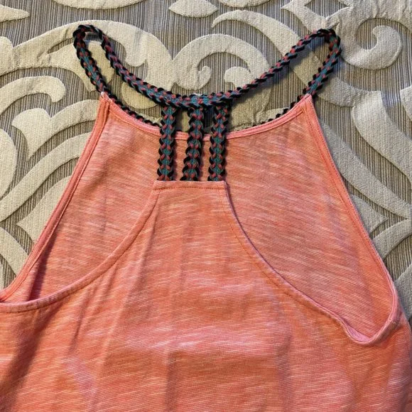 EUC Old Navy Girls Heather Pink Sleeveless Dress Swim Coverup Size Large 10-12 - Picture 3 of 6